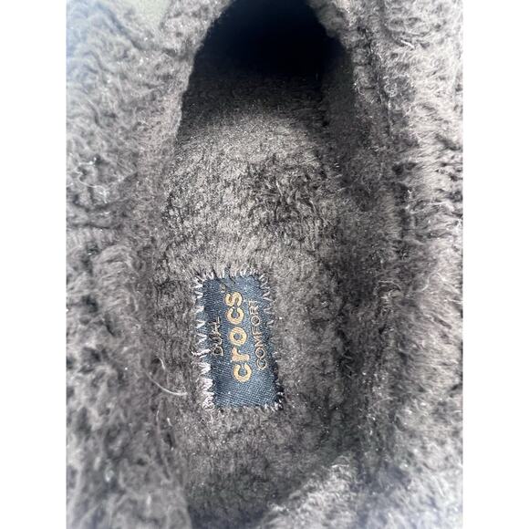 Crocs Unisex Classic Blitzen Animal Print Lined Clog Size M-5 W-7 Winter - Picture 6 of 9